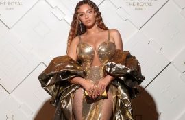 Beyonce presented a surprise track in honor of the release of her film