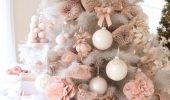 Ніжний та романтичний: новорічний декор у стилі шеббі шик (+бонус-відео)