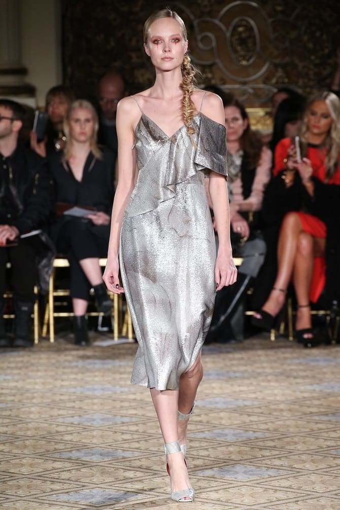 Fashionable images for the New Year 2024 in silver 8