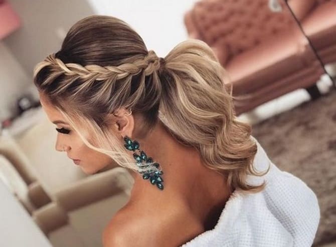 Stylish hairstyles for New Year 2024: ideas with photos 11