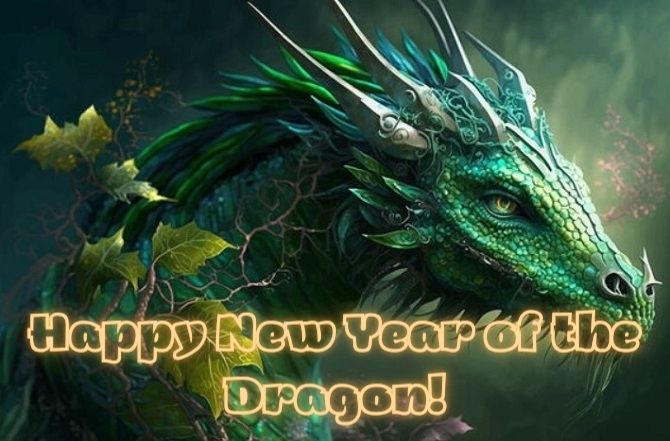 Congratulations on the upcoming New Year of the Dragon 2024 in verses, pictures, prose 4