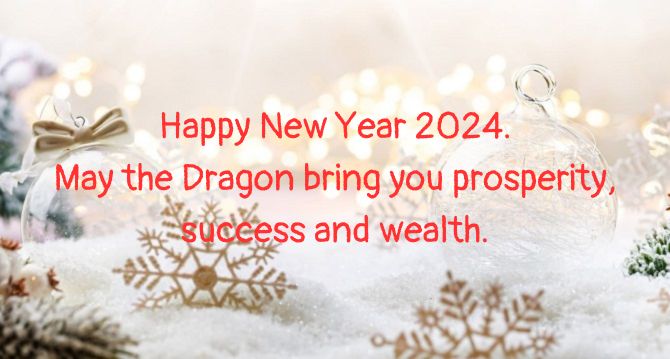 Congratulations on the upcoming New Year of the Dragon 2024 in verses, pictures, prose 5