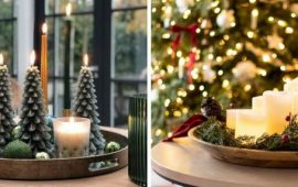 Креативні ідеї, як прикрасити будинок свічками на Різдво