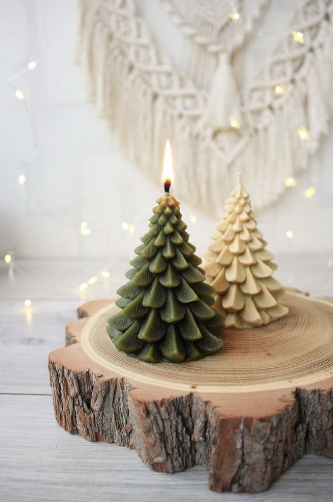 Креативные идеи, как украсить дом свечами на Рождество 10