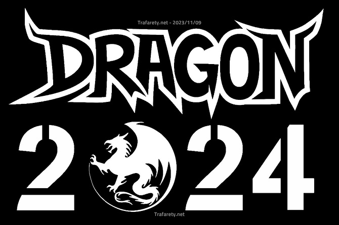 Dragon designs for New Year 2024: templates, stencils for decoration 11