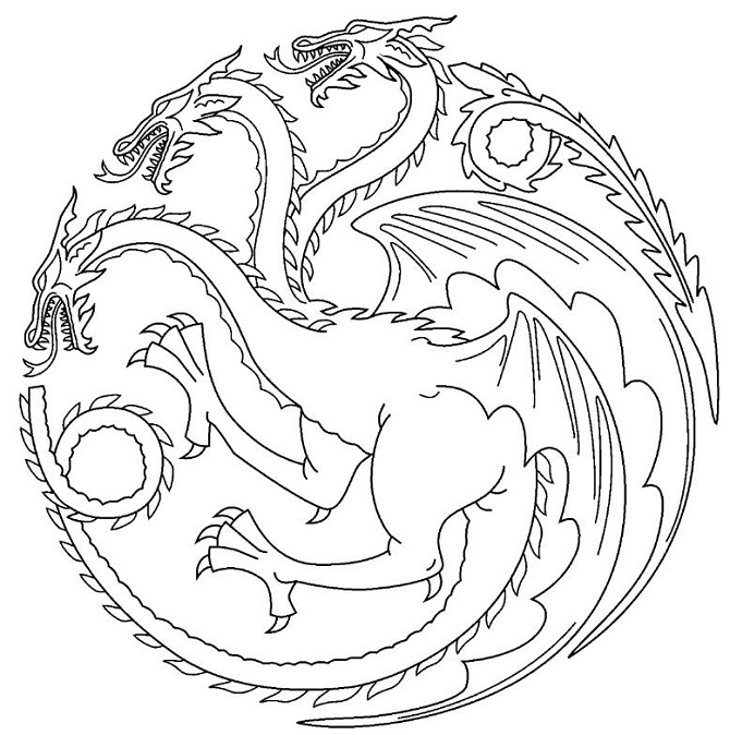 Dragon designs for New Year 2024: templates, stencils for decoration 14