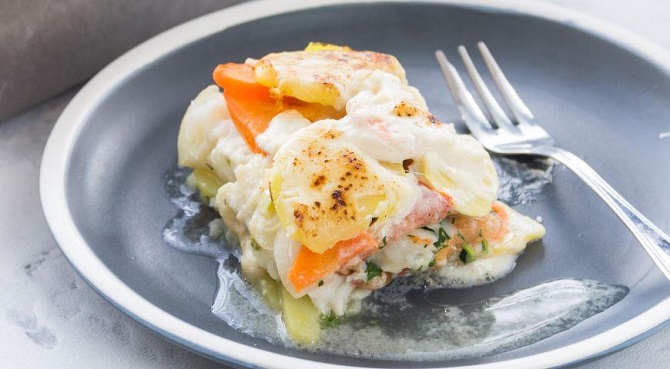 Hearty fish casseroles: simple recipes 3