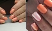 Peach manicure 2024: stylish nail design ideas with photos