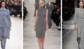 Gray dresses: fashion trend 2024-2025