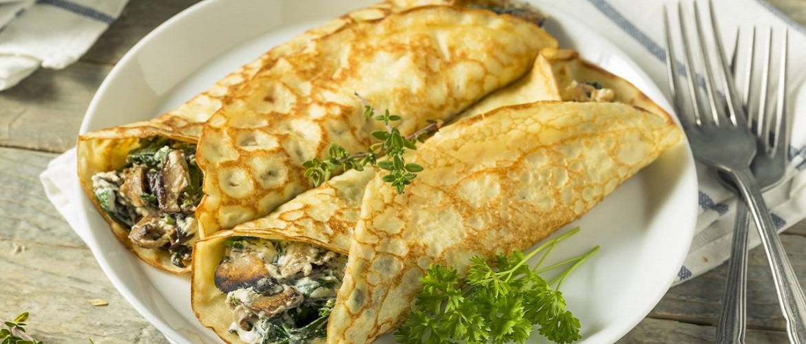 5 delicious vegetable fillings for pancakes