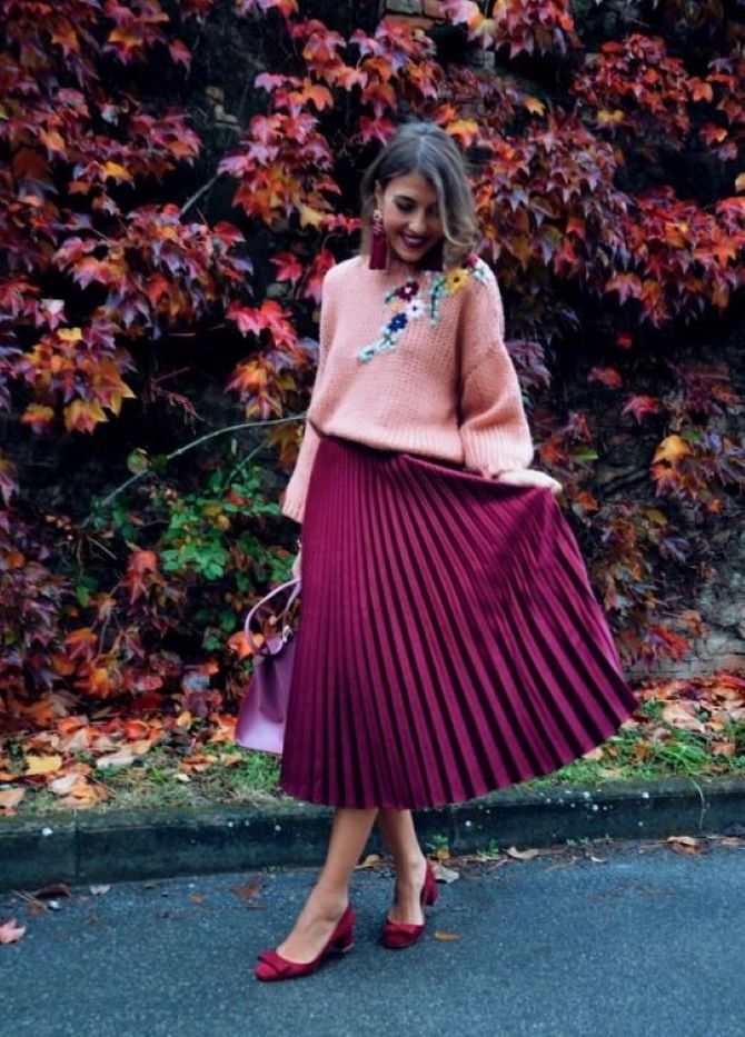 Skirt options to wear in winter 4