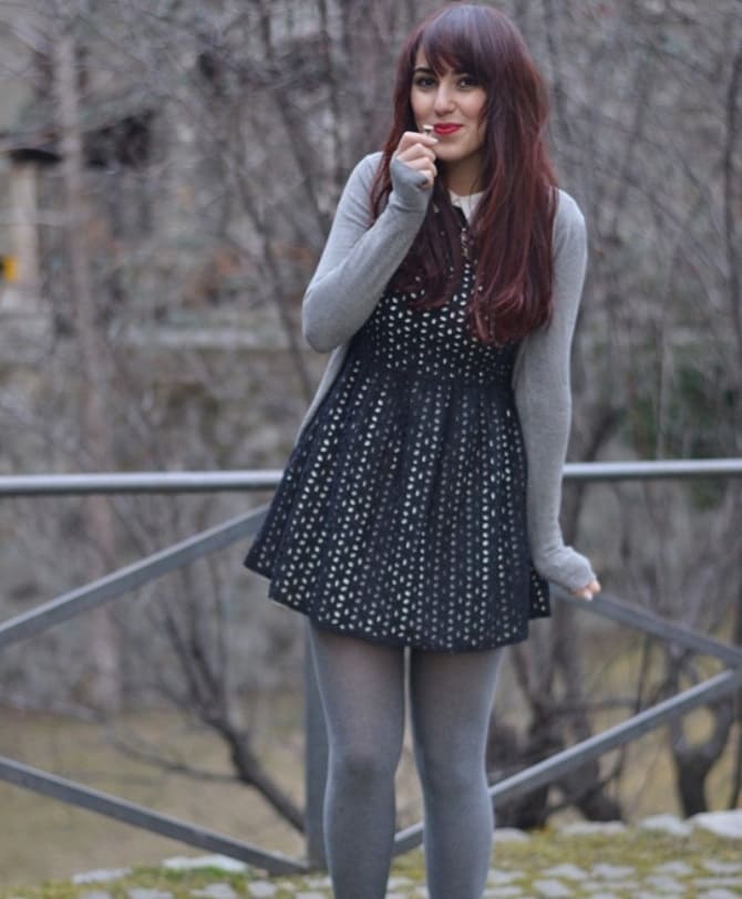 Gray tights: what to wear with this spring’s fashion trend 6