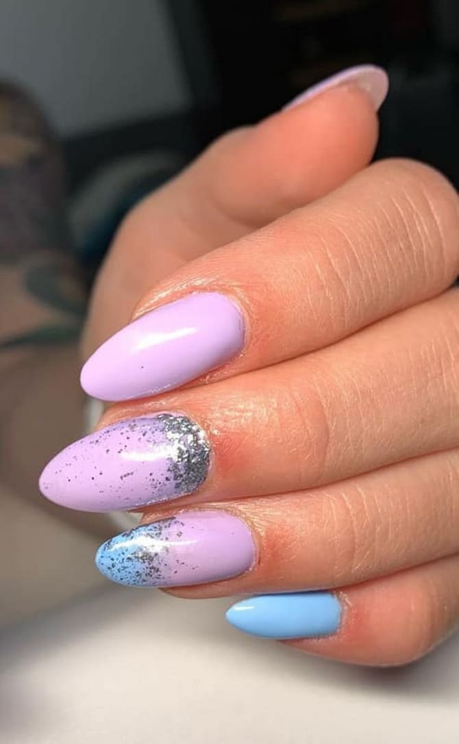 Lavender manicure 2024: stylish spring ideas 11