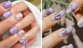 Lavender manicure 2024: stylish spring ideas