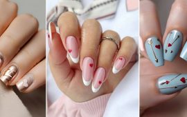 Hearts and cupids: manicure for Valentine’s Day 2024