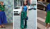 The combination of blue and green in fashionable looks: ideas for all occasions