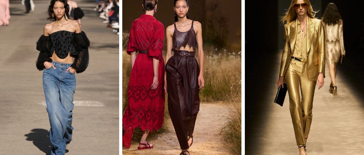 8 fashionable trousers for the spring-summer 2024 season: from fashion catwalks to your wardrobe