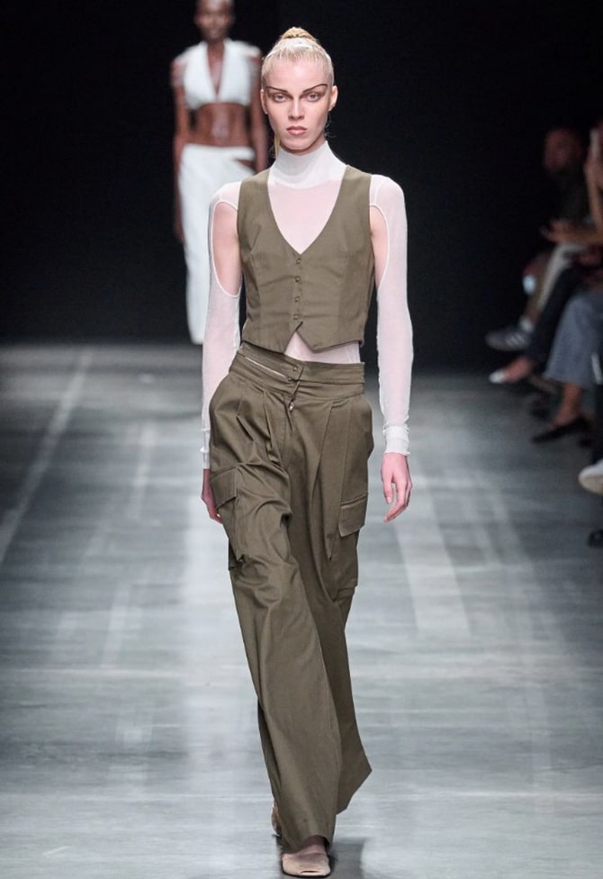 8 fashionable trousers for the spring-summer 2024 season: from fashion catwalks to your wardrobe 6