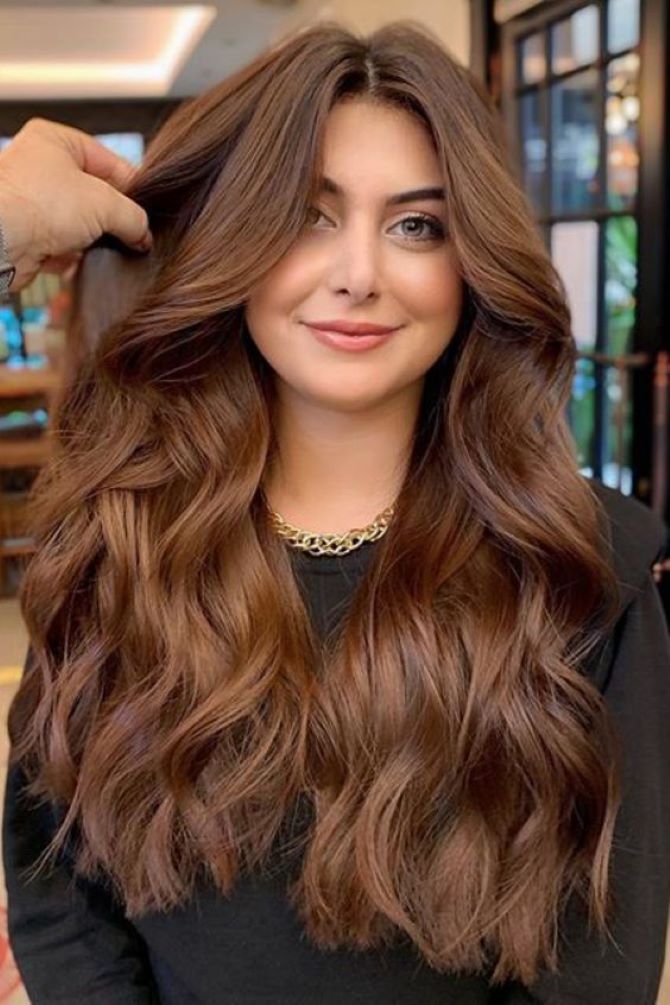 Fashionable hair color 2024-2025: dyeing techniques and top shades 12