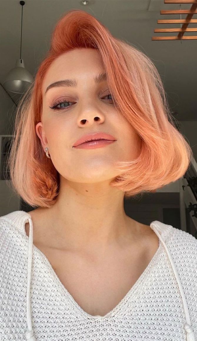 Fashionable hair color 2024-2025: dyeing techniques and top shades 9