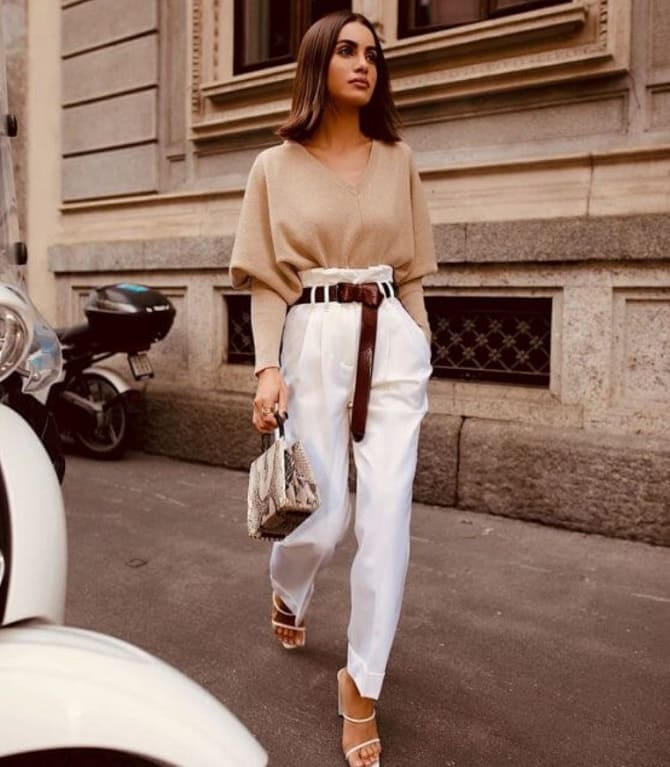 Very high-waisted pants: the hot trend of the new season 3