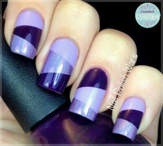 Plum manicure: stylish nail art ideas 18