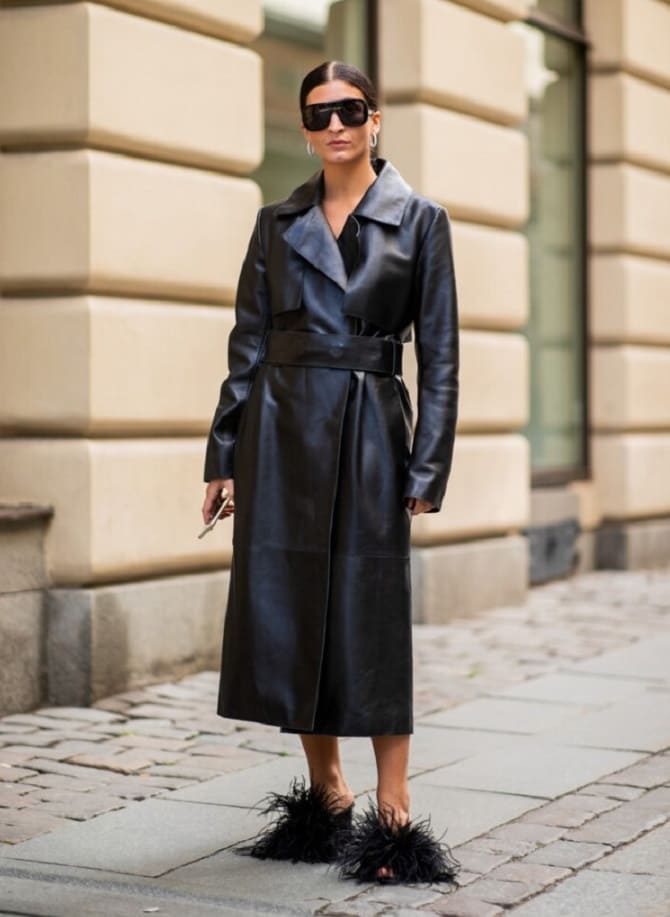 Leather trench coat – how to wear a fashion trend this spring 2