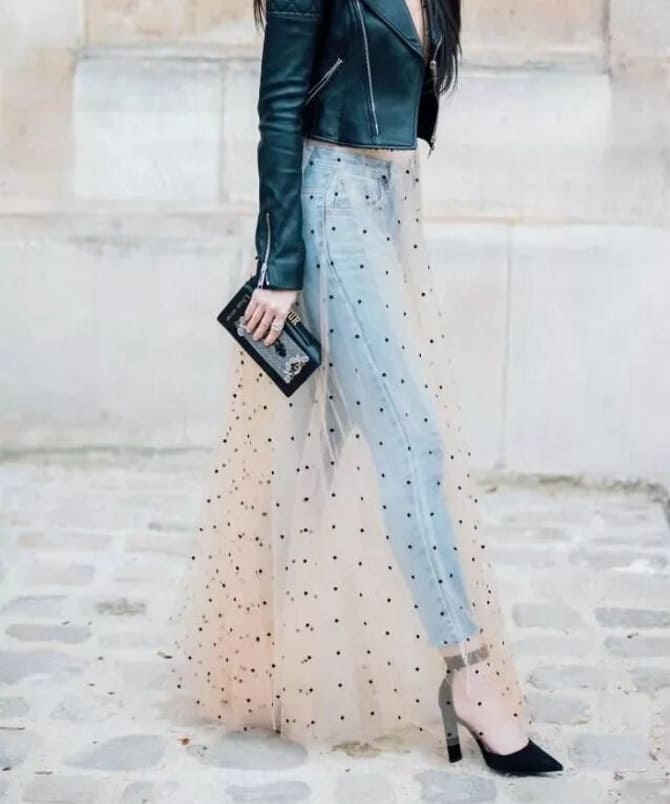 Fashionable transparent skirts for spring 2024: current trends 4