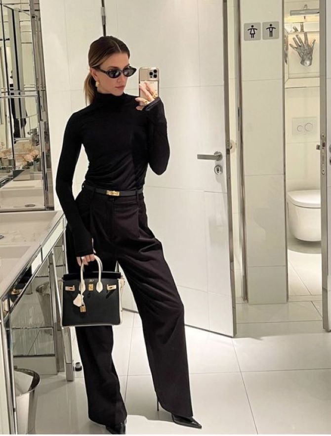 Turtlenecks in winter looks: how to wear and what to combine 1