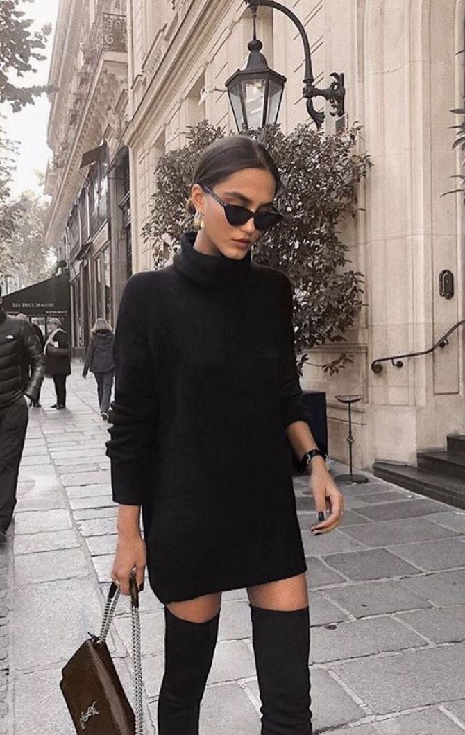 Turtlenecks in winter looks: how to wear and what to combine 5