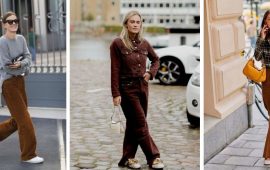 Braune Hosen: Was man diesen Frühling anziehen und kombinieren sollte