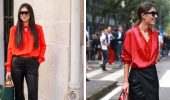 Was Sie diesen Frühling zu einer roten Bluse tragen sollten, um einen stilvollen Look zu kreieren