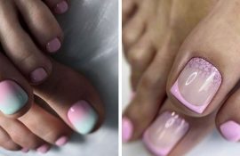 Pink pedicure – fashion ideas for spring and summer 2024