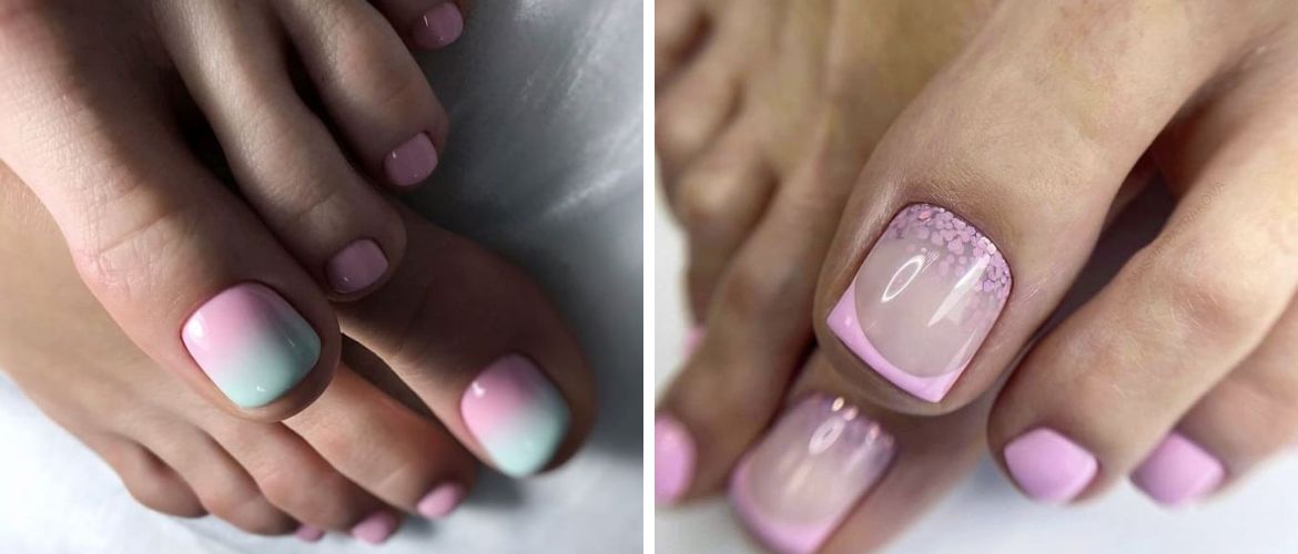 Pink pedicure – fashion ideas for spring and summer 2024
