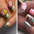 Manicure with tulips on March 8: stylish nail decor ideas