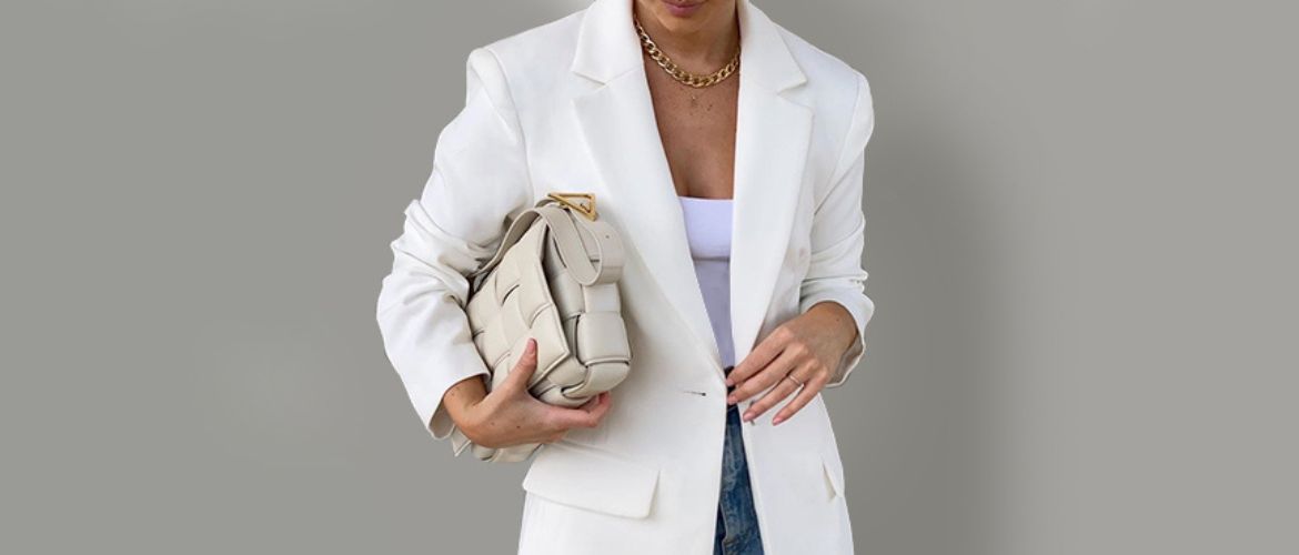 What to wear with a white jacket in 2024