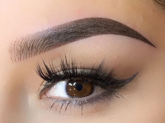 Fashionable eyebrows 2024: current trends 13