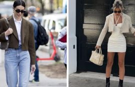 How to wear and what to combine with a cropped jacket