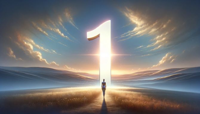 Opening the way: the meaning of the number 1 in angelic numerology 5