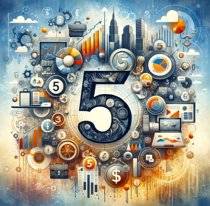 Geheimnisvolle Fünf: Die Bedeutung der Zahl 5 in der Engelsnumerologie 4