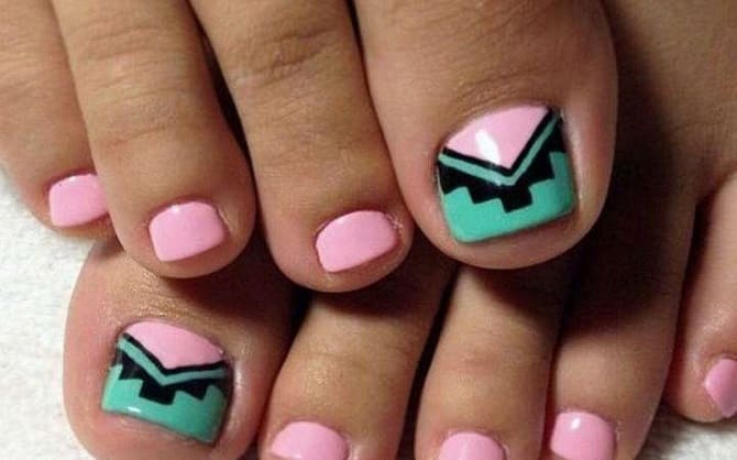 Pink pedicure – fashion ideas for spring and summer 2024 5