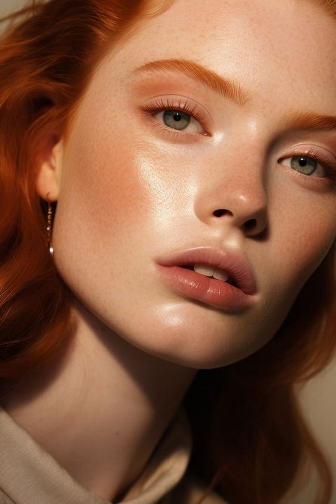 Peach fuzz: идеи и техники трендового персикового макияжа 5