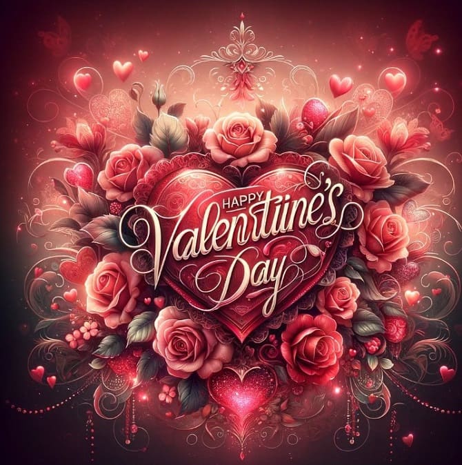 Красивые картинки С Днем святого Валентина, с которыми вы сможете поздравить любимых 9