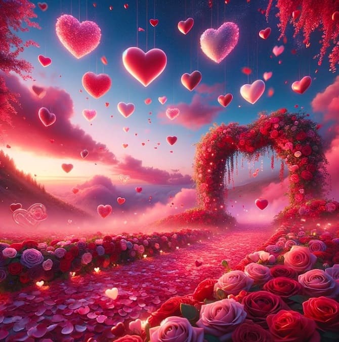 Beautiful pictures of Happy Valentine’s Day with which you can congratulate your loved ones 1