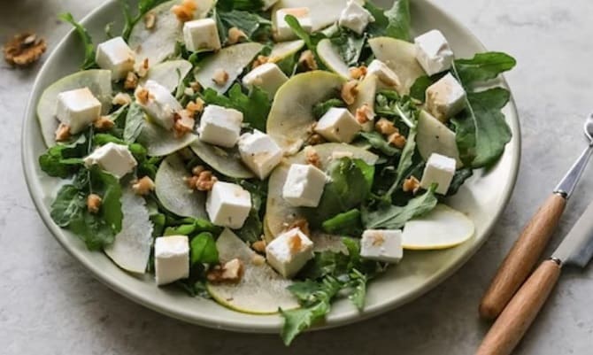Delicious salads with walnuts: simple recipes 3