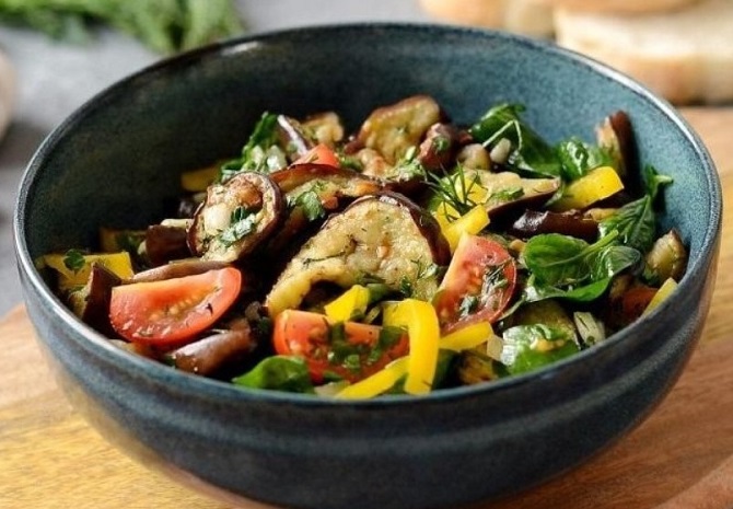 Салати з баклажанів: оригінальні та дуже смачні рецепти страв 3