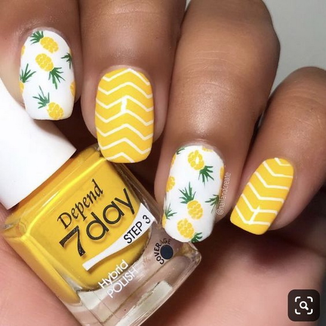 Fruit manicure: a juicy trend on your nails 20