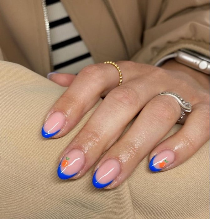 Fruit manicure: a juicy trend on your nails 17