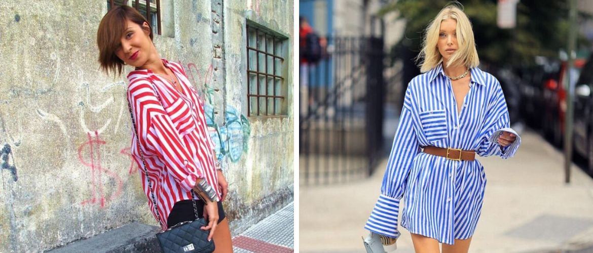 Fashionable striped shirts: stylish ideas for spring 2024