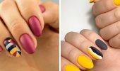 Contrast manicure: fashion ideas for spring 2024